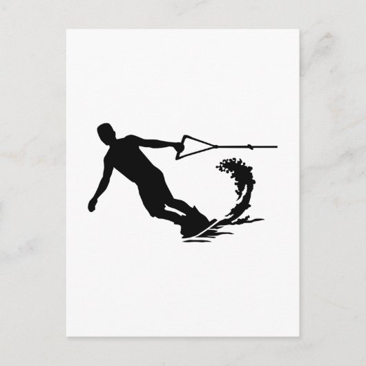 Carte Postale Wakeboarder (Devant)