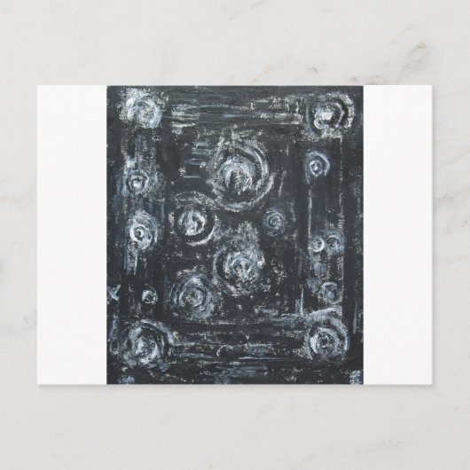 Carte Postale Wakes of Swirls (expressionnisme abstrait) (Devant)