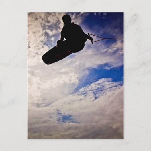 Carte Postale "Waking Life" Wakeboarder Inverted Silhouette (Devant)