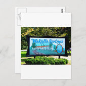 CARTE POSTALE WAKULLA SPRINGS, FLORIDE (Devant / Derrière)