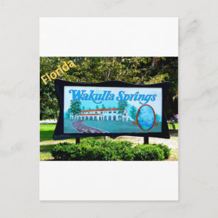 CARTE POSTALE WAKULLA SPRINGS, FLORIDE