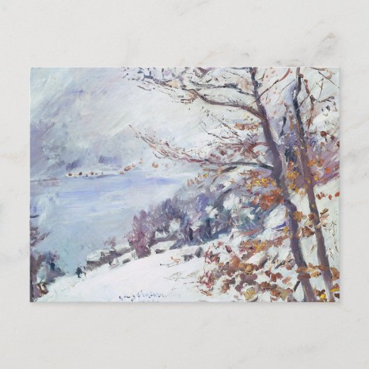 Carte Postale Walchensee en hiver | Lovis Corinth (Devant)