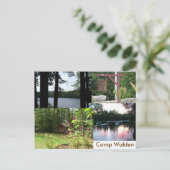 Carte Postale walden stationnaire (Debout devant)