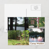 Carte Postale walden stationnaire (Devant / Derrière)