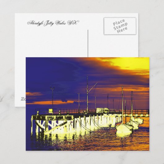 CARTE POSTALE WALES (Devant / Derrière)