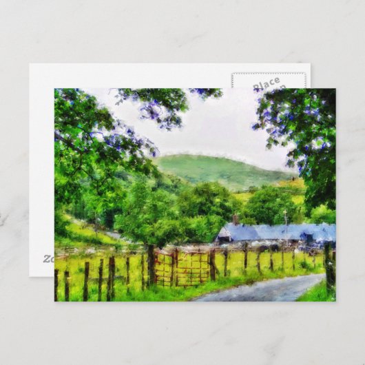 CARTE POSTALE WALES (Devant / Derrière)