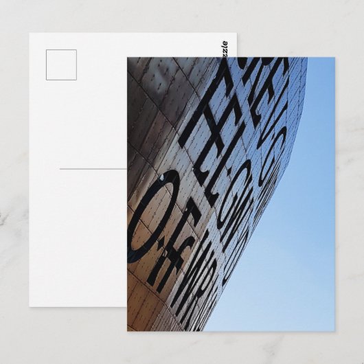 Carte Postale Wales Millennium Centre, Cardiff Bay Postcard (Devant / Derrière)