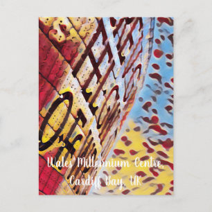 Carte Postale Wales Millennium Centre Cardiff, UK Postcard