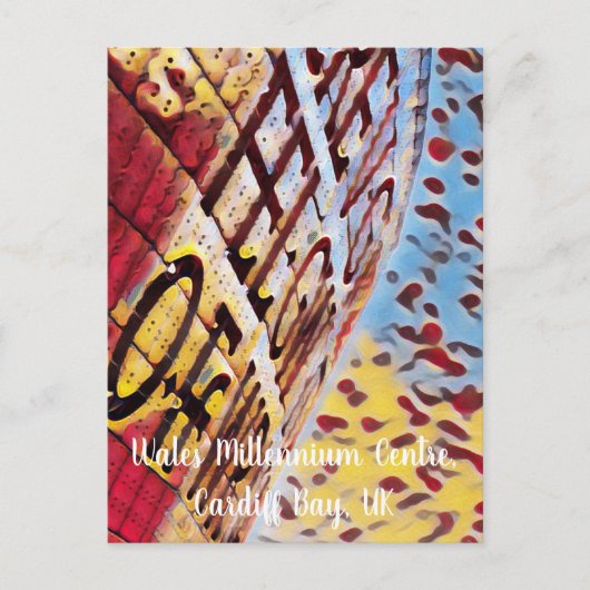 Carte Postale Wales Millennium Centre Cardiff, UK Postcard (Devant)