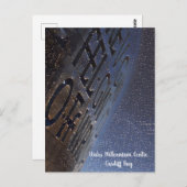 Carte postale Wales Millennium Centre Starry Effet (Devant / Derrière)