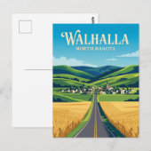 Carte Postale Walhalla USA (Devant / Derrière)