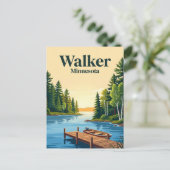 Carte Postale Walker, Minnesota (Debout devant)