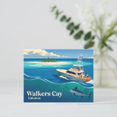 Carte Postale Walkers Cay Bahamas (Debout devant)