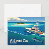 Carte Postale Walkers Cay Bahamas (Devant / Derrière)