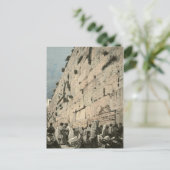Carte Postale Wall juif Kotel Buraq Jérusalem Vintage (Debout devant)
