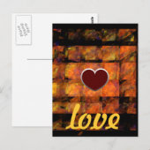 Carte postale Wall Love (Devant / Derrière)