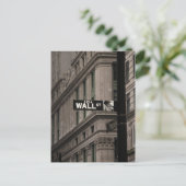 Carte Postale Wall St New York (Debout devant)