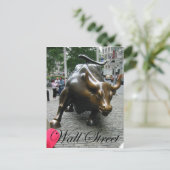 Carte Postale Wall Street (Debout devant)