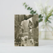 Carte Postale Wall Street Party, fin WW1, 1918 (Debout devant)