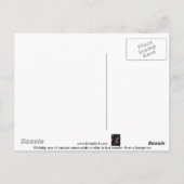 Carte Postale Wallaby (Dos)