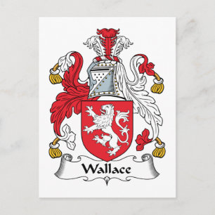 Carte Postale Wallace Family Crest
