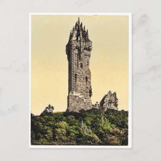 Carte Postale Wallace Statue I, Stirling, Ecosse classique Photo (Devant)