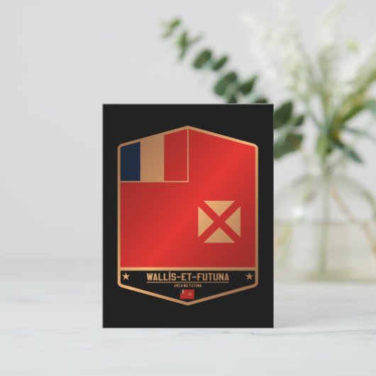 Carte Postale Wallis et Futuna (Debout devant)