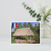 Carte Postale Wallis-et-Futuna - Fale sur Faioa - (Debout devant)