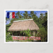 Carte Postale Wallis-et-Futuna - Fale sur Faioa - (Devant)