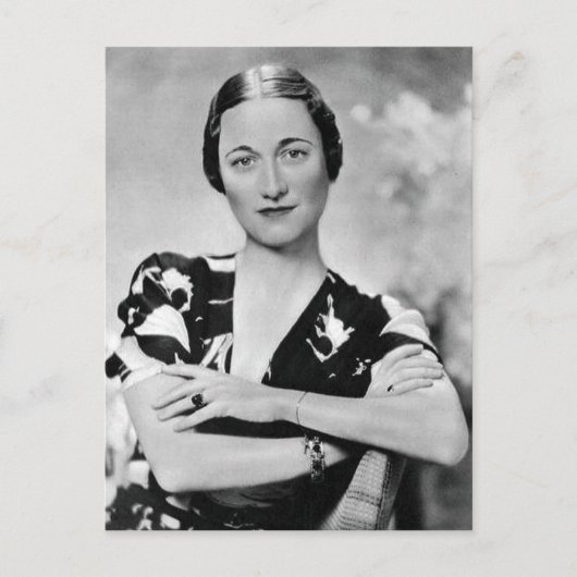Carte Postale Wallis Simpson (Devant)