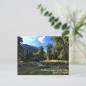 Carte Postale Wallowa Lake State Park, OR (Debout devant)