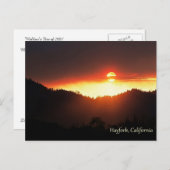 Carte Postale Wallow's Fire en 2007... (Devant / Derrière)