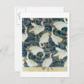 Carte Postale Wallpaper design, by the Silver Studio, c.1890 (Devant / Derrière)