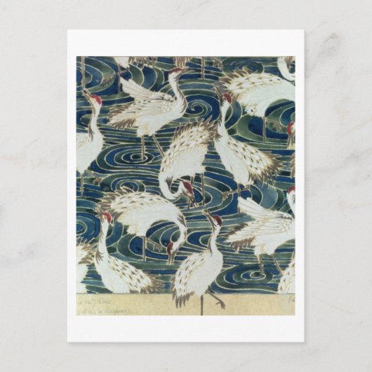 Carte Postale Wallpaper design, by the Silver Studio, c.1890 (Devant)