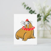 Carte Postale Wally The Walrus Va Nager (Debout devant)