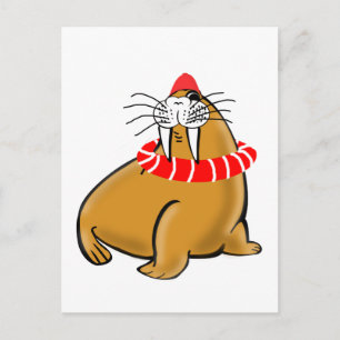 Carte Postale Wally The Walrus Va Nager