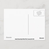 Carte postale Wally Wombat (Dos)