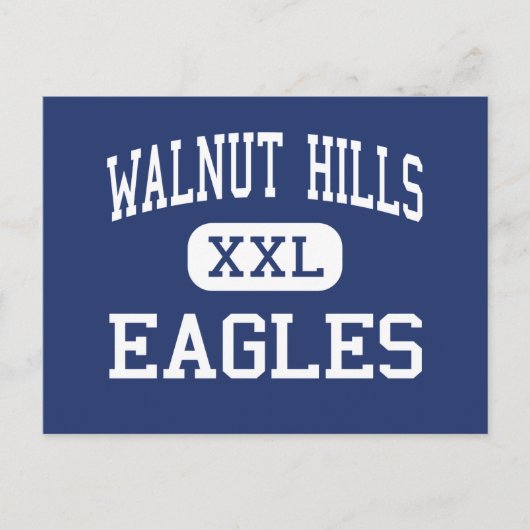 Carte Postale Walnut Hills - Eagles - High - Cincinnati Ohio (Devant)