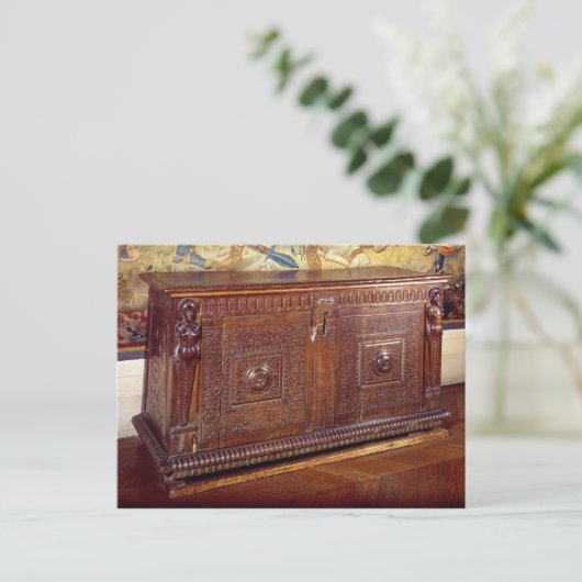 Carte Postale Walnut Sideboard, Lyonnais School (Debout devant)