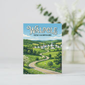 Carte Postale Walpole États-Unis (Debout devant)