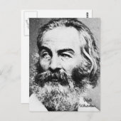 Carte Postale Walt Whitman (Devant / Derrière)