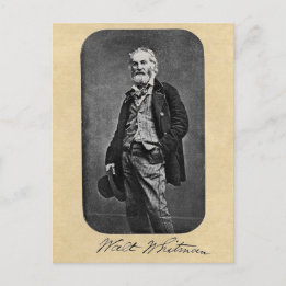 Carte Postale Walt Whitman Age 41 Portrait