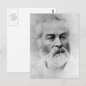 Carte Postale Walt Whitman Guerre civile Années 44 ans (Devant / Derrière)