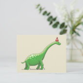 Carte Postale Walter le dinosaure à long cou (Debout devant)