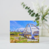 Carte Postale Walterdale Bridge, Edmonton, Alberta, Canada (Debout devant)