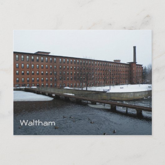 Carte Postale Waltham (Devant)