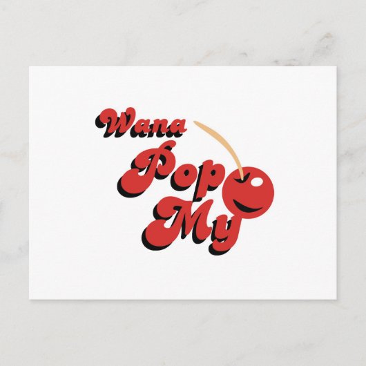 Carte Postale Wana Pop My Cheveux (Devant)