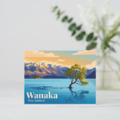 Carte Postale Wanaka Nouvelle-Zélande (Debout devant)