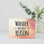 Carte Postale Wander Without (Debout devant)