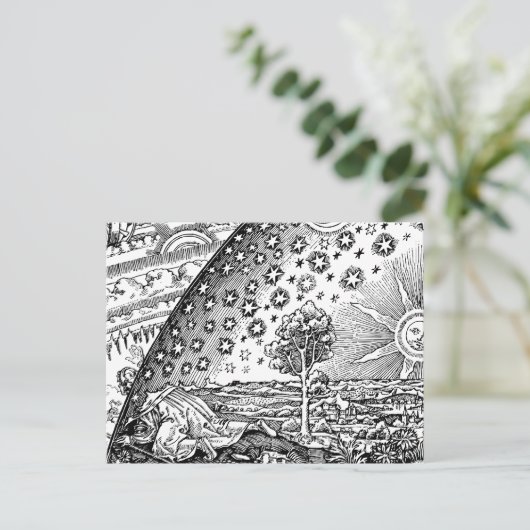 Carte Postale Wanderer Flammarions (Debout devant)